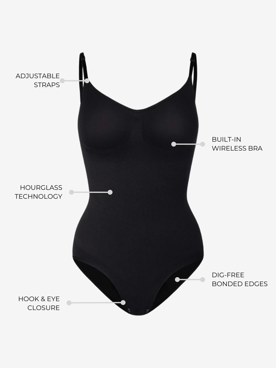 Thong Snatched Shapewear Bodysuit